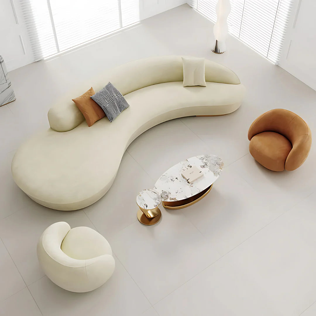 velvet Mae Sofa Set