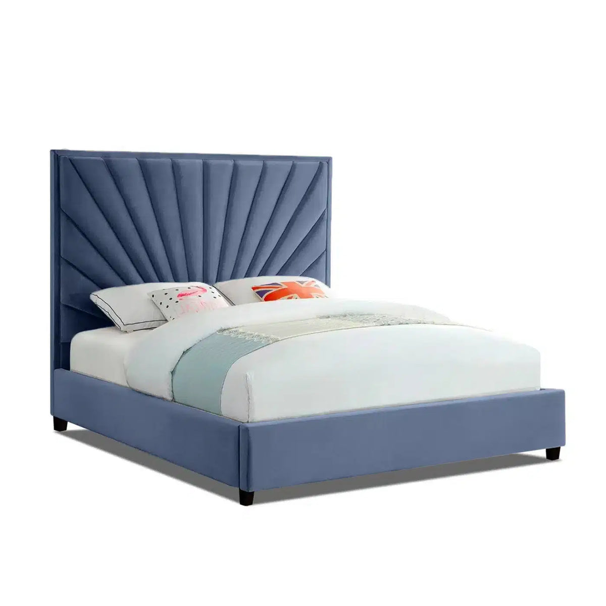 Bed NewYork (Queen Size) in Blue