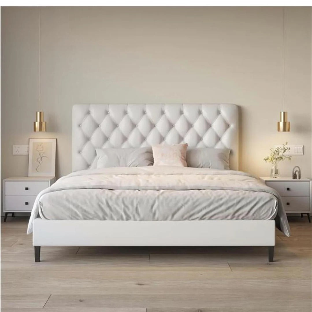 Luxe  Bed Frame Modern King Queen Size for bedroom Without Mattress