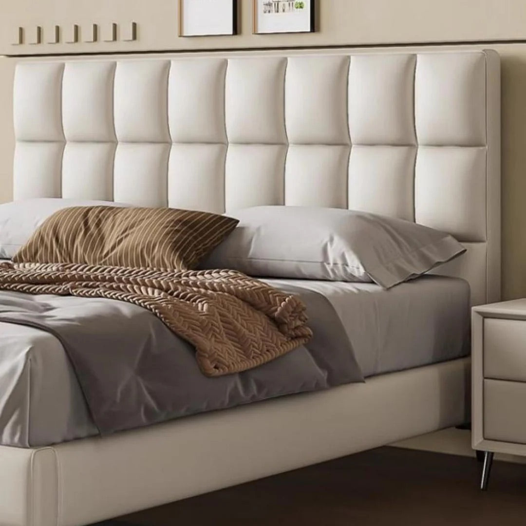 Home Light Luxury Modern velvet Wrap Bed Frame for Bedroom Without Mattress