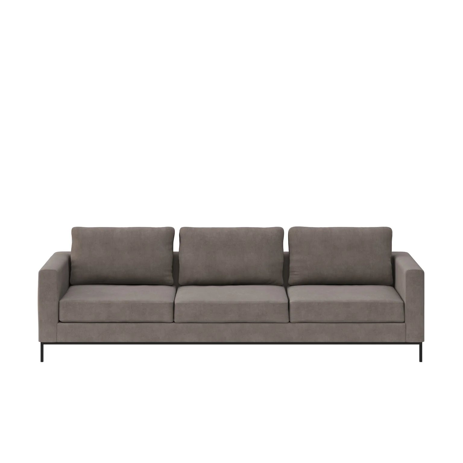 3 Seater Sofa Paris Fabric Mouse